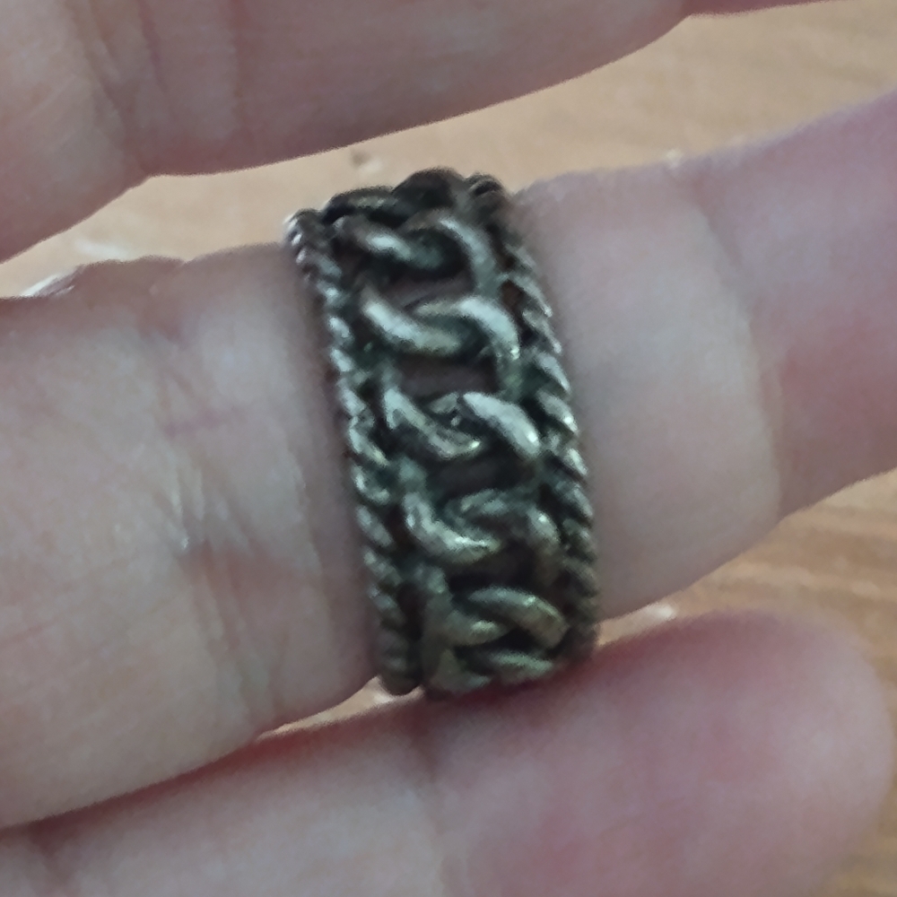Vintage Sterling Silver  Ring SZ :7